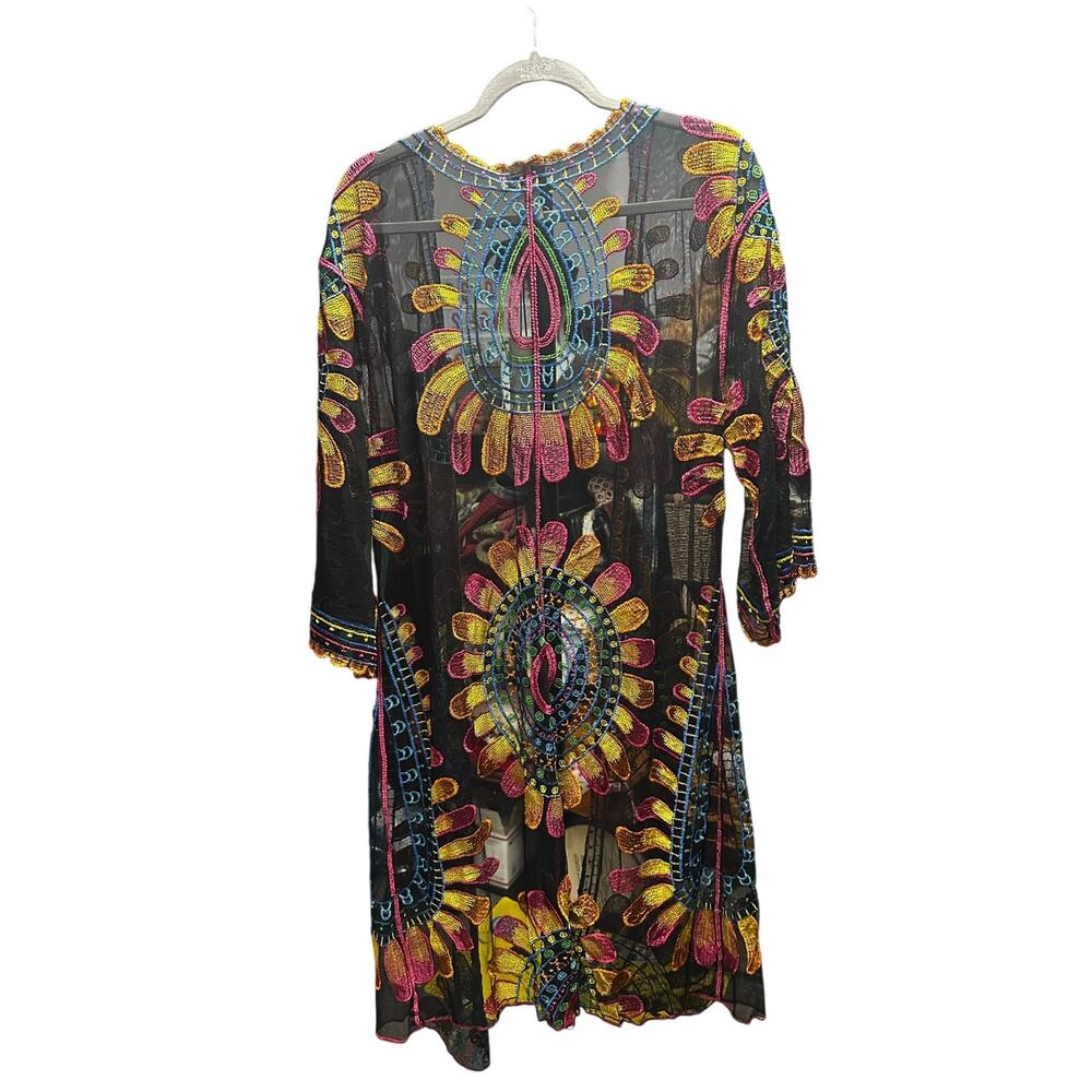 046-Rachel Zoe Rainbow Duster size OS NWT - Picture 3 of 4